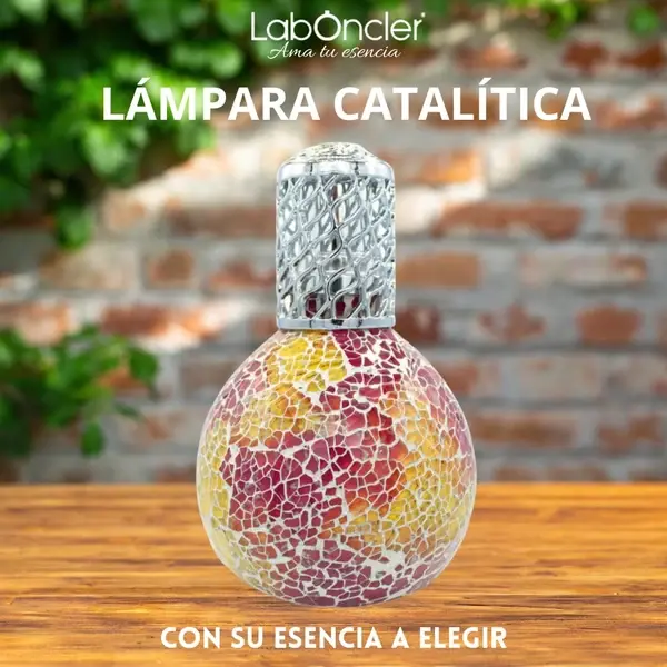 LÁMPARA CATALÍTICA BICOLOR + ESENCIA