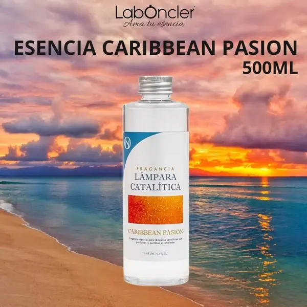 ESENCIA LÁMPARA CATALITICA CARIBBEAN PASSION 500 ML