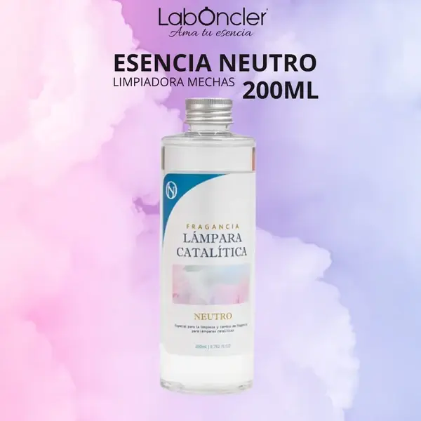 ESENCIA LÁMPARA CATALITICA NEUTRAL LIMPIADORA MECHAS 200 ML