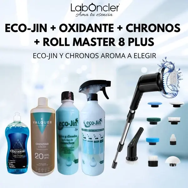 SET CEPILLO ELECTRICO + ECO-JIN + DIFUSOR + CHRONOS + CREMA OXIDANTE