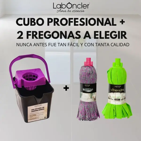 PACK CUBO + 2 FREGONAS